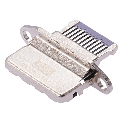 Replacement Charging Port Only Compatible For iPad Mini 6 (Purple) (10 Pack)