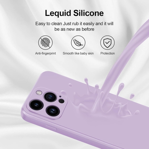 Étui protecteur mince en silicone pour iPhone 15 Pro Max, étui protecteur antichoc en silicone souple