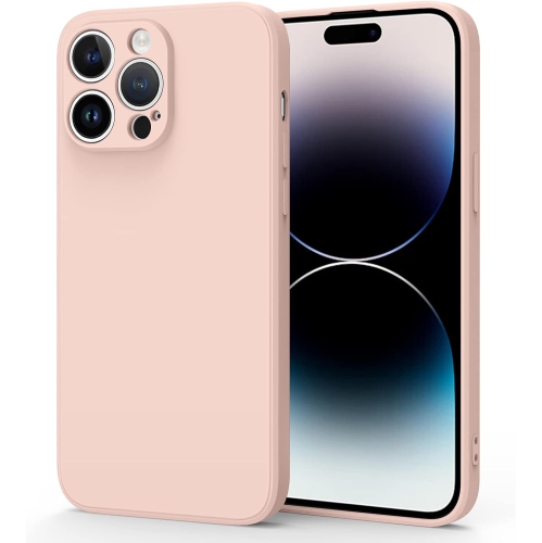 TEDLIN  Silicone Slim Full-Body Protective Cover Case for Iphone 15 Pro Max, Soft Silicone Bumper Cover Shockproof Protective Anti-Scratch Case