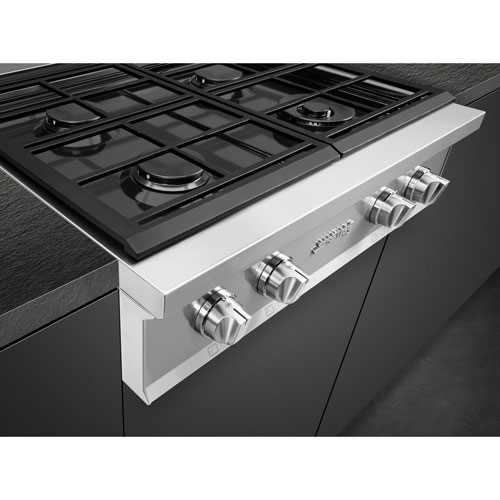 Smeg Professional 30" 4-Burner Gas Cooktop - Stainless Steel