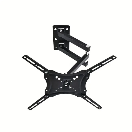 Full Motion TV Wall Mount for 26-55 Inch TVs - Single Stud Articulating Mount, Max VESA 400x400mm, Supports up to 77 LBS
