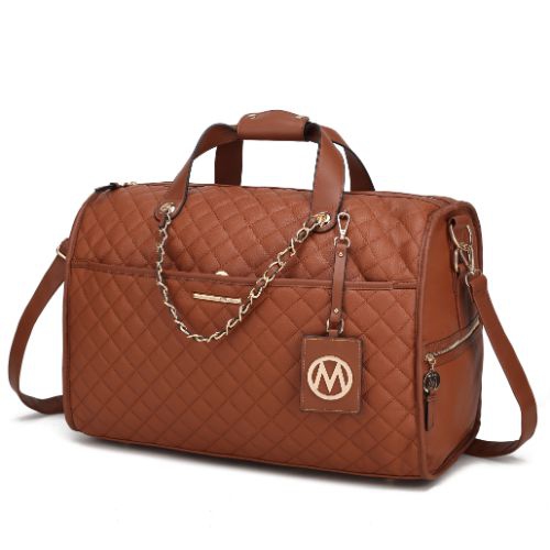 MKF Collection Lexie Vegan Leather Women’s Duffle by Mia K