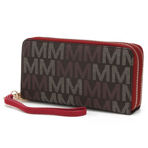 MKF Collection – Pochette portefeuille Hofstra M Signature de Mia K.