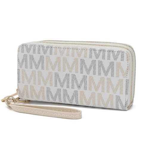 MKF Collection – Pochette portefeuille Hofstra M Signature de Mia K.