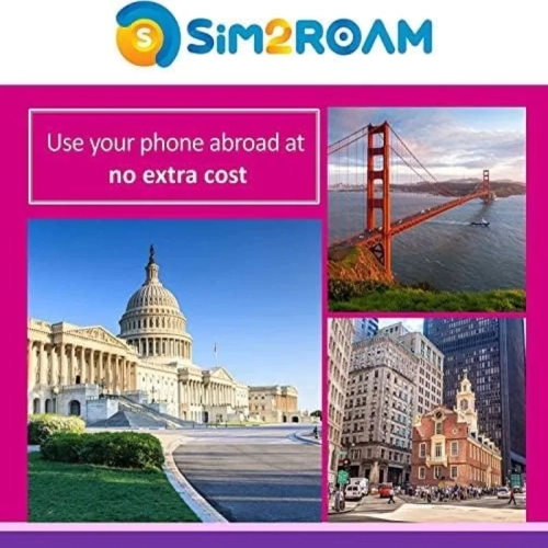 Carte SIM prépayée des États-Unis pour 6 jours - données, appels et messages Internet illimités 5G/4G Mb/s aux États-Unis, en Californie et en MX