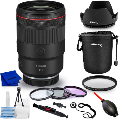 CANON  Rf 135MM F/1.8 L Is Usm Lens 5776C002 - 10PC Accessory Bundle
