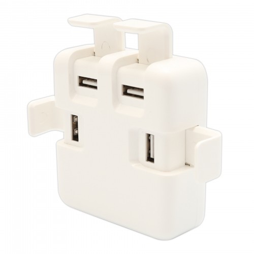 Stimula Lifestyle 40W USB Power Adapter 4 Ports Charger Compatible iPhone 11 12 13 14 15 16 17 & All Apple Ipad AirPods Android Samsung