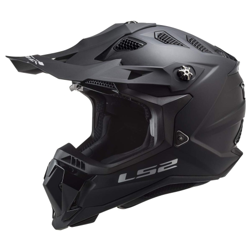 LS  2 Helmets Mx- Subverter Evo Helmet (Matte - Large) In Black