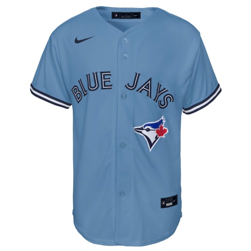 Image 1 of 3.. Youth Toronto Blue Jays Vladimir Guerrero Jr. Powder Blue Alternate Replica Player - Jersey