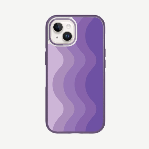 Image 1 of 5.. iPhone 15 Case With MagSafe - Purple Wave