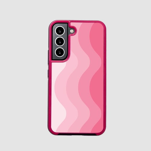 Image 1 of 5.. Pink Samsung Galaxy S22 Wave Case