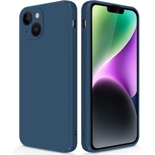 Image 1 of 10.. Silicone Slim Full-Body Protective Cover Case for iPhone 15 PLUS, Soft Silicone Bumper Cover Shockproof Protective Anti-Scratch Case-FREE SHIPPING
