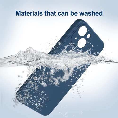 Étui protecteur mince en silicone pour iPhone 15 PLUS, étui protecteur antichoc en silicone souple, EXPÉDITION sans frais