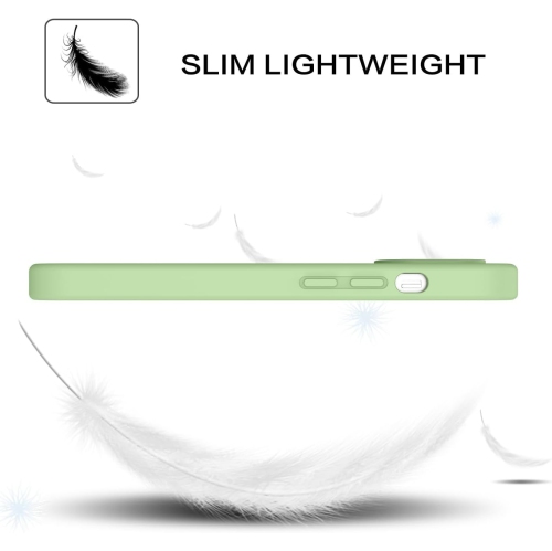 Étui protecteur mince en silicone pour iPhone 15 PLUS, étui protecteur antichoc en silicone souple, EXPÉDITION sans frais