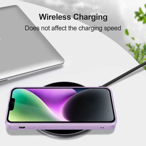 Étui protecteur mince en silicone pour iPhone 15, étui protecteur antichoc en silicone souple, EXPÉDITION sans frais