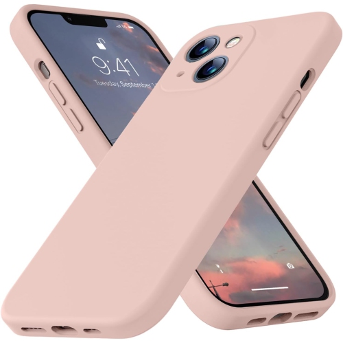 Étui protecteur mince en silicone pour iPhone 15, étui protecteur antichoc en silicone souple, EXPÉDITION sans frais