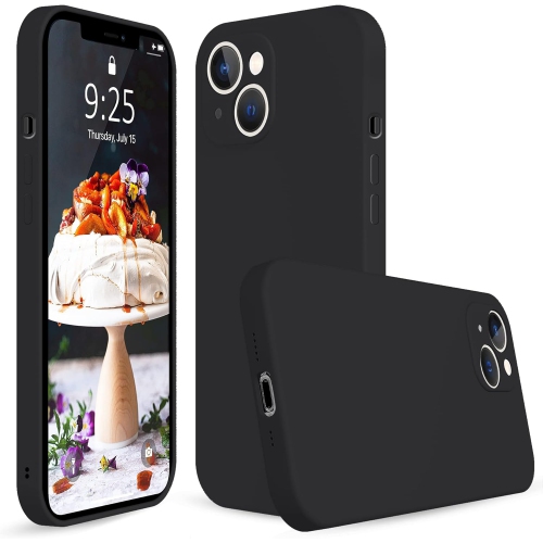 Étui protecteur mince en silicone pour iPhone 15, étui protecteur antichoc en silicone souple, EXPÉDITION sans frais