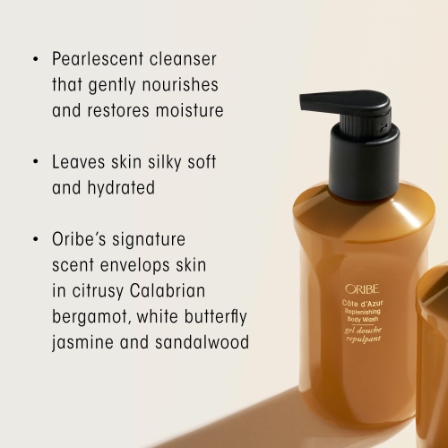Cote dAazur Replenishing Body Wash by Oribe for Unisex - 10.1 oz Body Wash