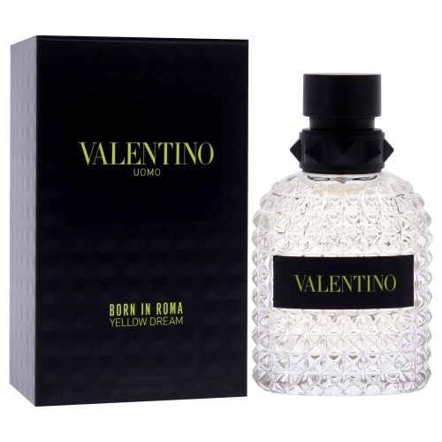 Uomo Born In Roma Yellow Dream by Valentino for Men - 1.7 oz EDT Spray