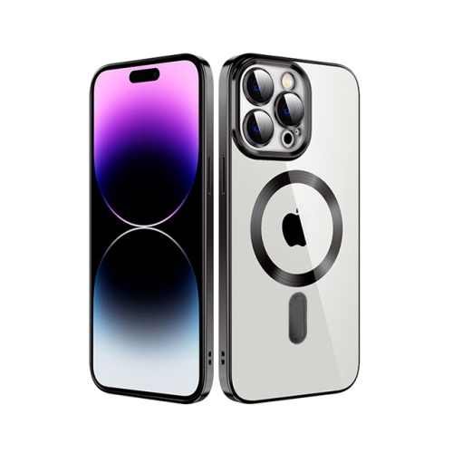 [CSmart] Étui de chargement magnétique hybride sans fil avec MagSafe pour iPhone 15 Pro, noir