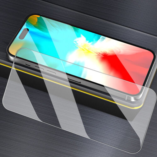 【2 Packs】 CSmart Premium Tempered Glass Screen Protector for iPhone 15 Pro, Case Friendly & Bubble Free