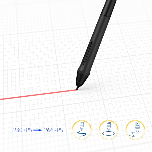 XPPen P05 Battery-free Stylus - with pen holder