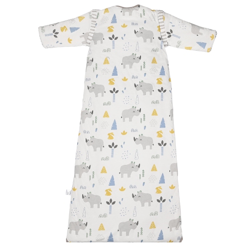 2.5 Tog Baby Sleep Sacks ,Wearable Blanket with Removable Sleeves Winter Toddlers Sleeping Bag - S Size