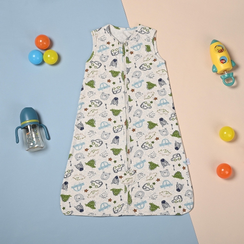 Paquet de 2 couvertures à emmailloter de 0,5 tog, couvertures prêt-à-porter avec fermeture à glissière pour répondre aux besoins de croissance de