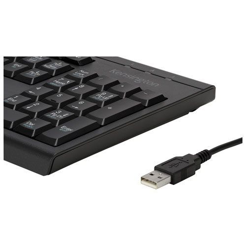 Kensington Wired Full-Size Keyboard - Bilingual