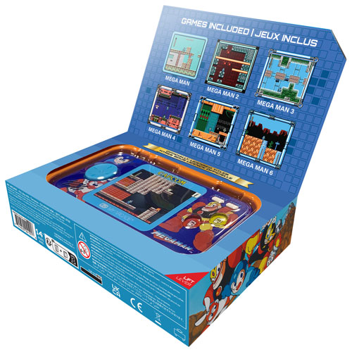 Système de jeu 6-en-1 My Arcade Mega Man Pocket Player Pro de dreamGEAR
