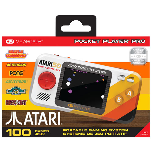 UNI Atari Portable Gaming System with 100 Games