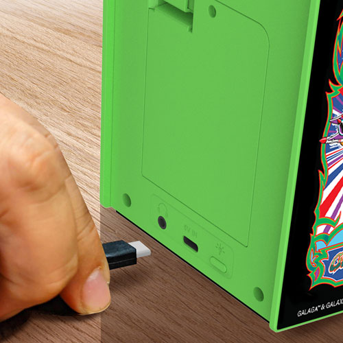 Borne d'arcade miniature de 6,75 po 2-en-1 Micro Player Pro My Arcade Galaga de dreamGEAR