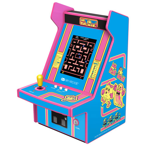 dreamGEAR My Arcade Ms.Pac-Man Micro Player Pro 6.75