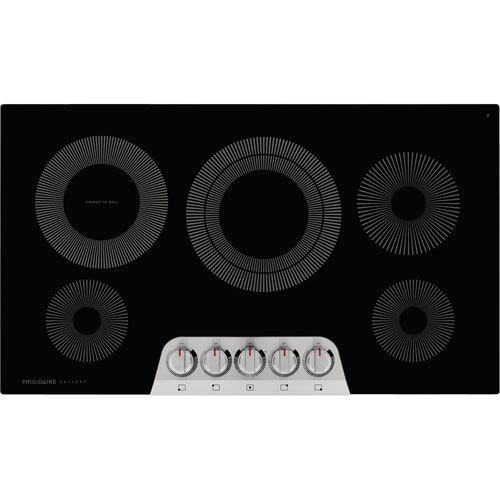 Open Box - Frigidaire Gallery 36" 5-Element Electric Cooktop (GCCE3670AS) - Stainless Steel - Perfect Condition