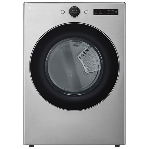 Open Box - LG 7.4 Cu. Ft. Electric Steam Dryer (DLEX5500V) - Graphite Steel