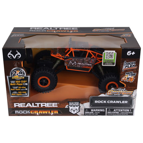 NKOK Realtree RC Rock Crawler 1/16 Scale (81611) - Green/Orange