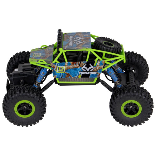 NKOK Realtree RC Rock Crawler 1/16 Scale - Blue/Green