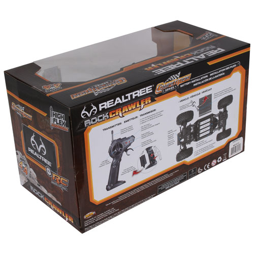 NKOK Realtree RC Rock Crawler 1/16 Scale - Blue/Green