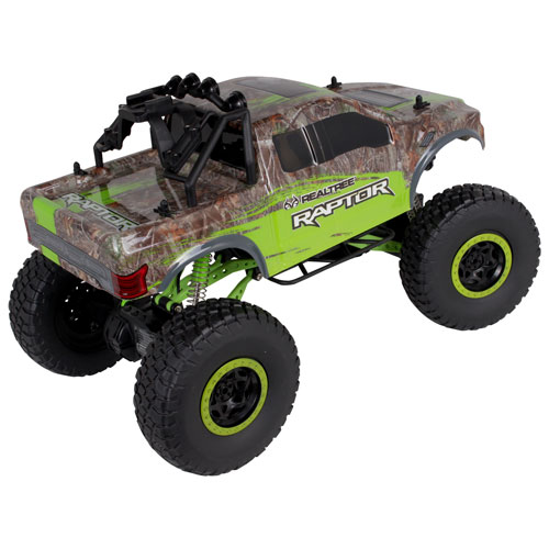 NKOK X-Treme Realtree Ford F-150 Raptor RC Rock Crawler 1/10 Scale - Green/Brown