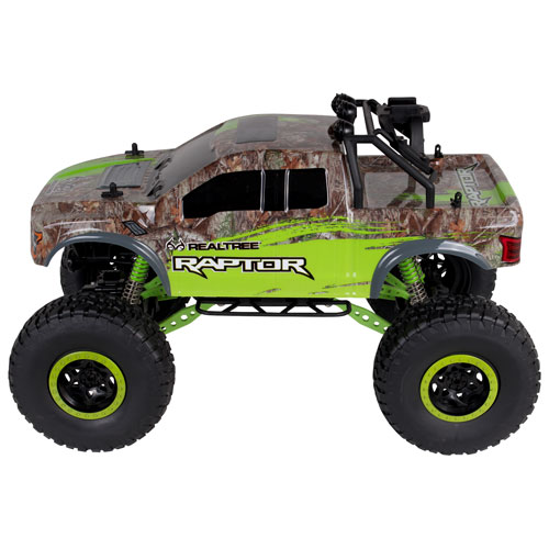 NKOK X-Treme Realtree Ford F-150 Raptor RC Rock Crawler 1/10 Scale - Green/Brown