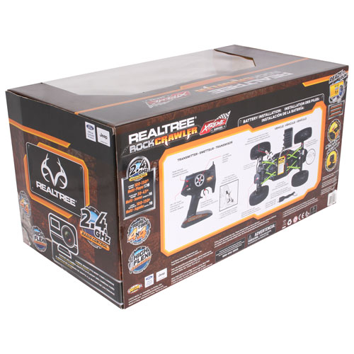 NKOK X-Treme Realtree Ford F-150 Raptor RC Rock Crawler 1/10 Scale - Green/Brown