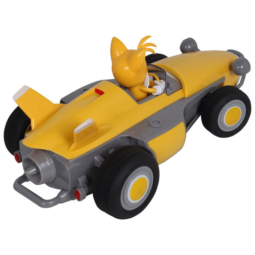 NKOK Sonic The Hedgehog 2 Tails RC Car - Yellow/Grey