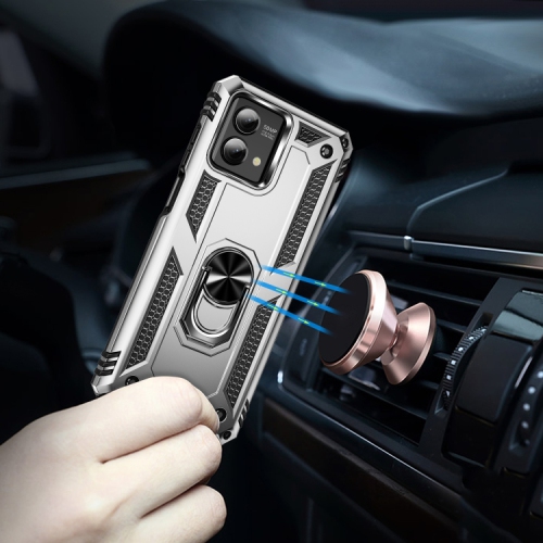 XCRS Dual-Layer Slim Design Armor Protection Cover, Built-in Magnetic Ring with Kickstand Case for Motorola Moto G Stylus 5G 2023