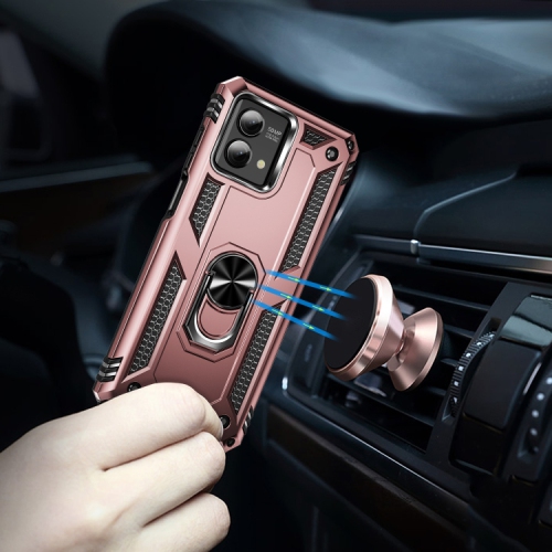 XCRS Dual-Layer Slim Design Armor Protection Cover, Built-in Magnetic Ring with Kickstand Case for Motorola Moto G Stylus 5G 2023