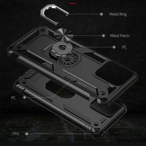 XCRS Dual-Layer Slim Design Armor Protection Cover, Built-in Magnetic Ring with Kickstand Case for Motorola Moto G Stylus 5G 2023