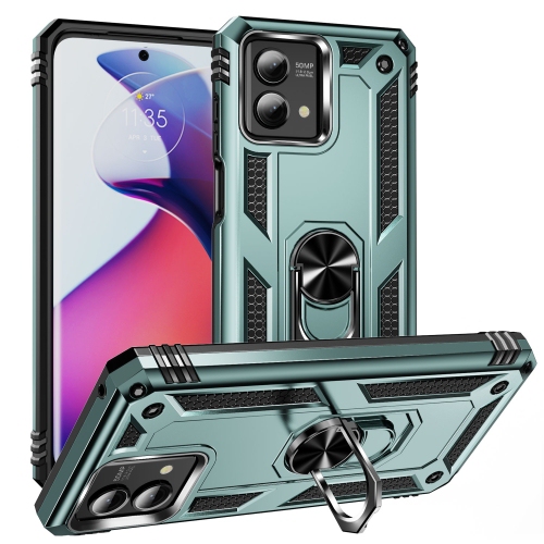 XCRS Dual-Layer Slim Design Armor Protection Cover, Built-in Magnetic Ring with Kickstand Case for Motorola Moto G Stylus 5G 2023