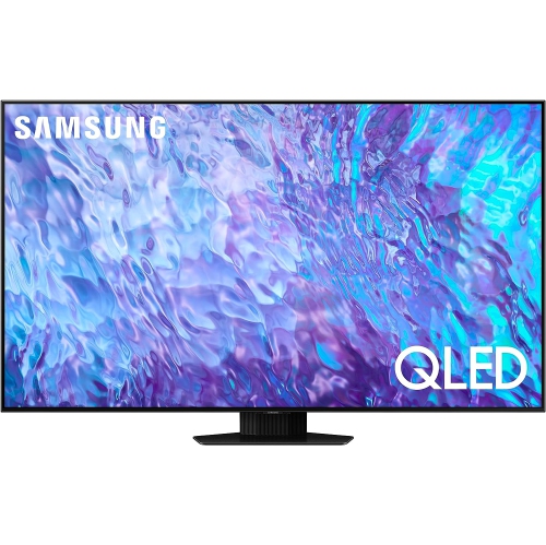 SAMSUNG  "open Box - 55"" 4K Uhd HDr Qled Smart Tv (Qn55Q80Cafxzc) - 2023 With 1 Year Warranty" Samsung q80c 4k smart tv