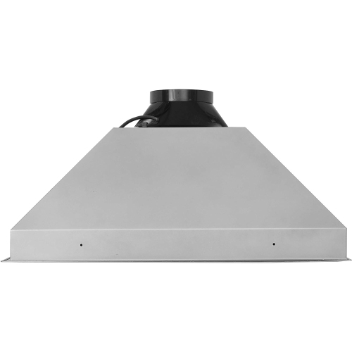 Vesta Vancouver 900CFM 30'' Wide Stainless Steel Insert Range Hood With A Flat Bottom, Single Powerful Motor, LED Lights, 4 Speeds Mechanical Buttons
