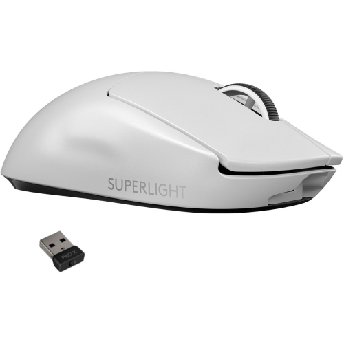 Open Box - Logitech G Pro X Superlight Wireless HERO Optical Gaming Mouse - White