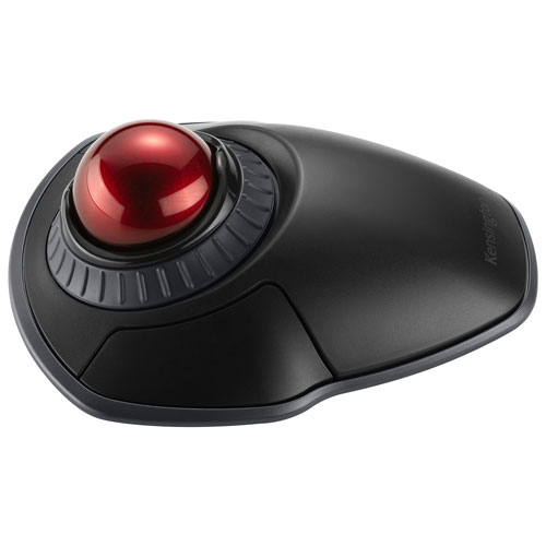 Kensington Orbit 1600 DPI Wireless Optical Trackball Mouse - Black